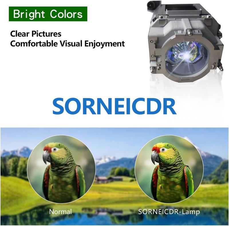 SORNEICDR AN-C430LP Replacement Projector Lamp Bulb Compatible with Sharp PG-C355W, XG-C330X, XG-C335X, XG-C350X, XG-C465X, XG-C435X Projectors, with Housing - Image 2
